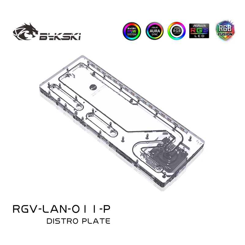 Distro Plate Ddc Pump Combo - BYKSKI Acrylic Board Water Distro Plate