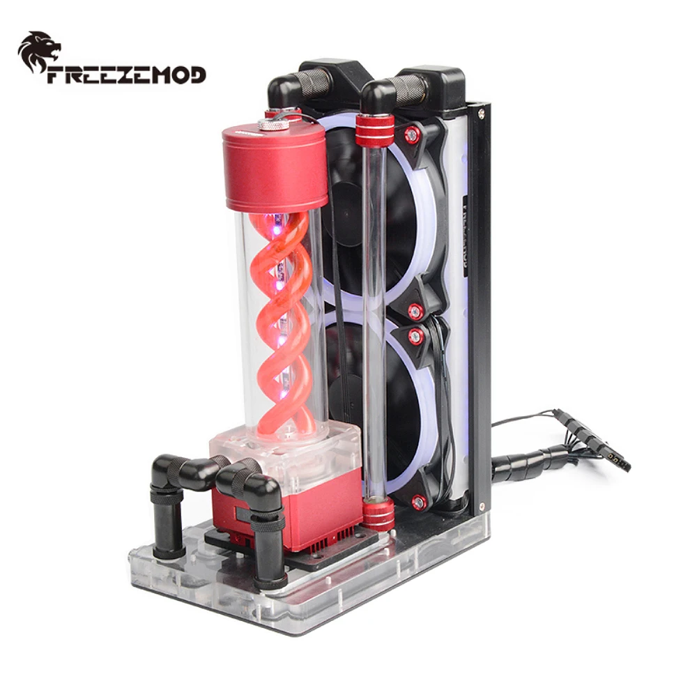 External Radiator Water Cooling Kit - FREEZEMOD External Laptop Water Cooling Radiator