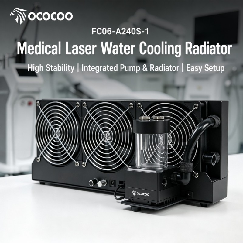 External Radiator Water Cooling Kit - OCOCOO 360mm External Radiator Water Cooling