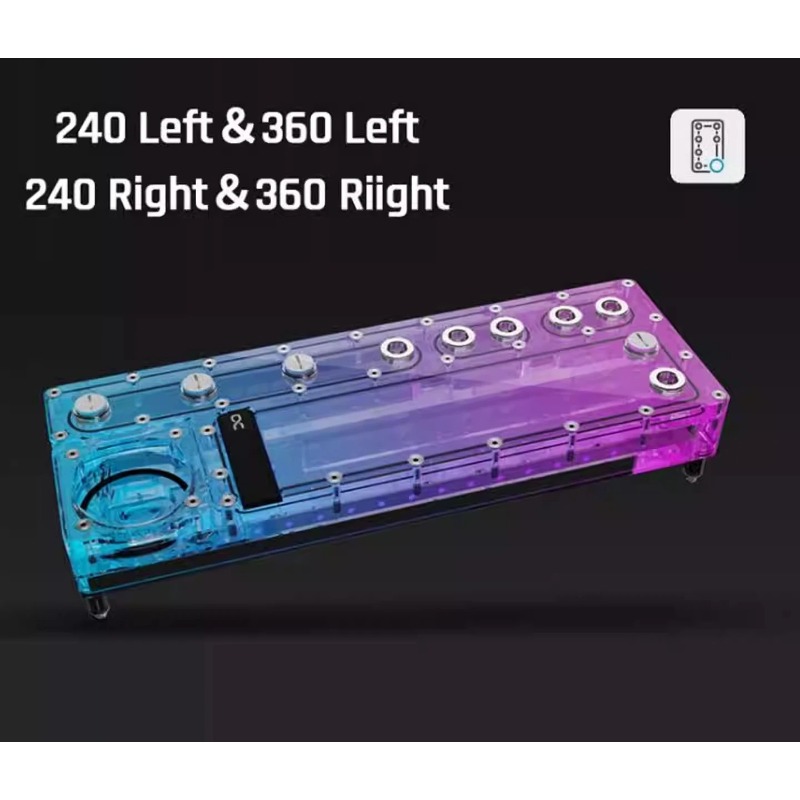 Alphacool Core Distro Plate 24 - Integrated Pump Reservoir Distro Plate 评论和价格