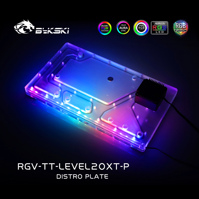 Bykski RGV-TT-LEVEL20XT-P Acry - Distro Plate Ddc Pump Combo 评论和价格