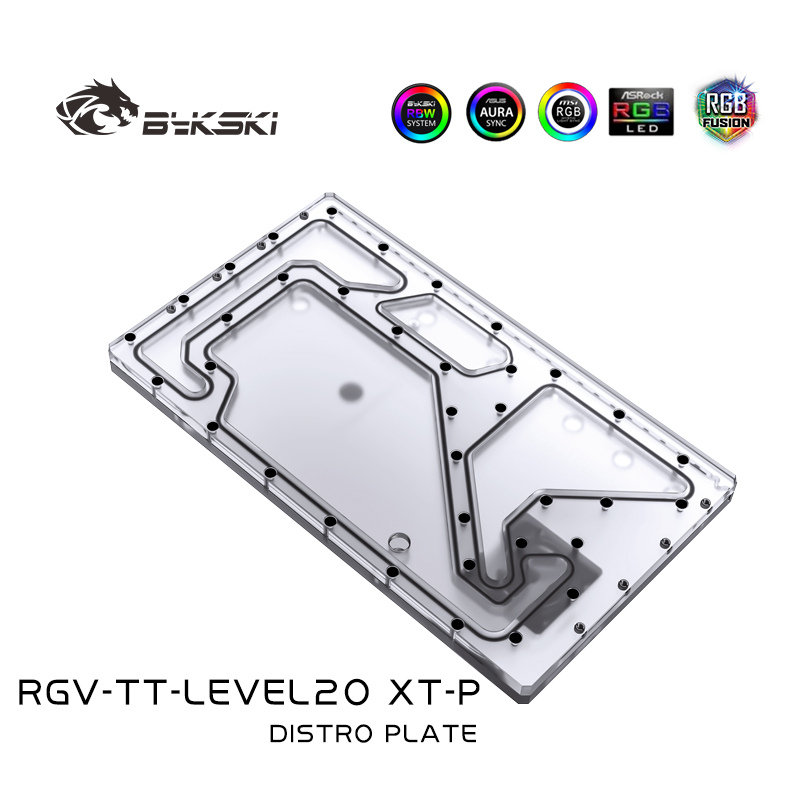 Bykski RGV-TT-LEVEL20XT-P Acry - Distro Plate Ddc Pump Combo 评论和价格