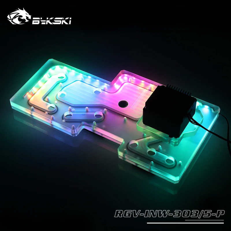 BYKSKI Acrylic Board Water Cha - Distro Plate Ddc Pump Combo 评论和价格