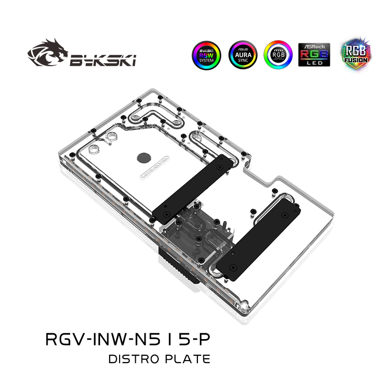 Bykski Acrylic Distro Plate Us - Distro Plate Ddc Pump Combo 评论和价格