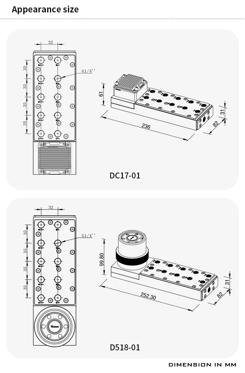 Barrow Stainless Steel POM Dis - Integrated Pump Reservoir Distro Plate 评论和价格