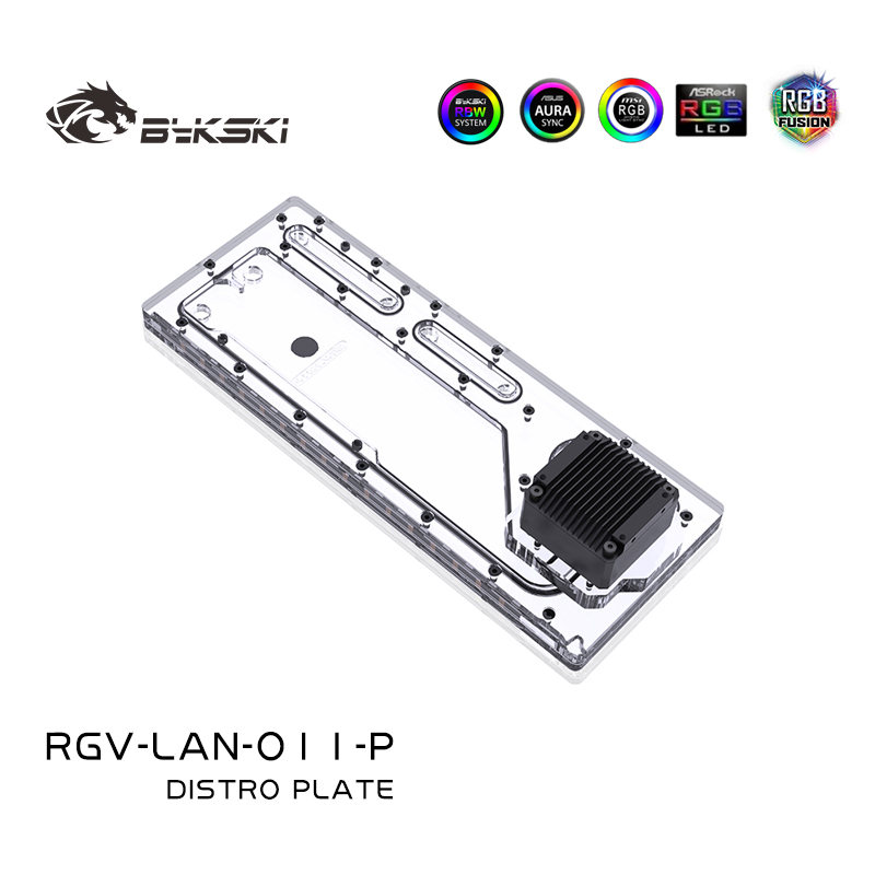 BYKSKI  Acrylic Board Water Di - Distro Plate Ddc Pump Combo 评论和价格