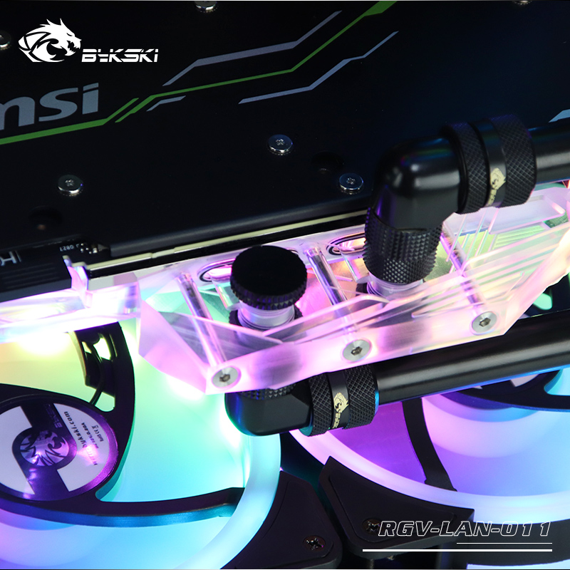 BYKSKI Distro Plate Acrylic Bo - Distro Plate Ddc Pump Combo 评论和价格