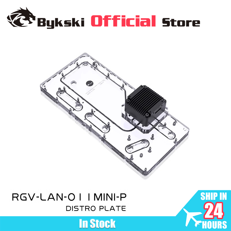 BYKSKI RGV-LAN-O11MINI-P Water - Distro Plate Ddc Pump Combo 评论和价格
