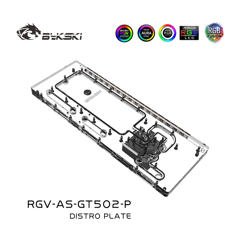 Bykski Acrylic Distro Plate /B - Distro Plate Ddc Pump Combo 评论和价格
