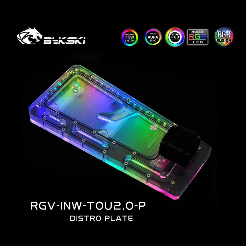 BYKSKI Acrylic Board Water Cha - Distro Plate Ddc Pump Combo 评论和价格