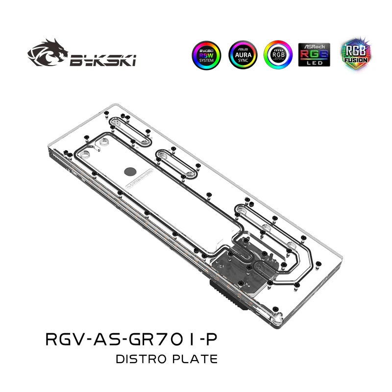 BYKSKI Distro Plate Acrylic Re - Distro Plate Ddc Pump Combo 评论和价格
