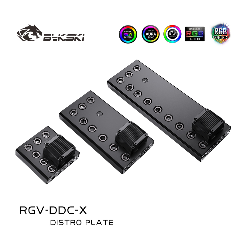 Bykski RGV-DDC-X-TK120/240 / A - Distro Plate Ddc Pump Combo 评论和价格