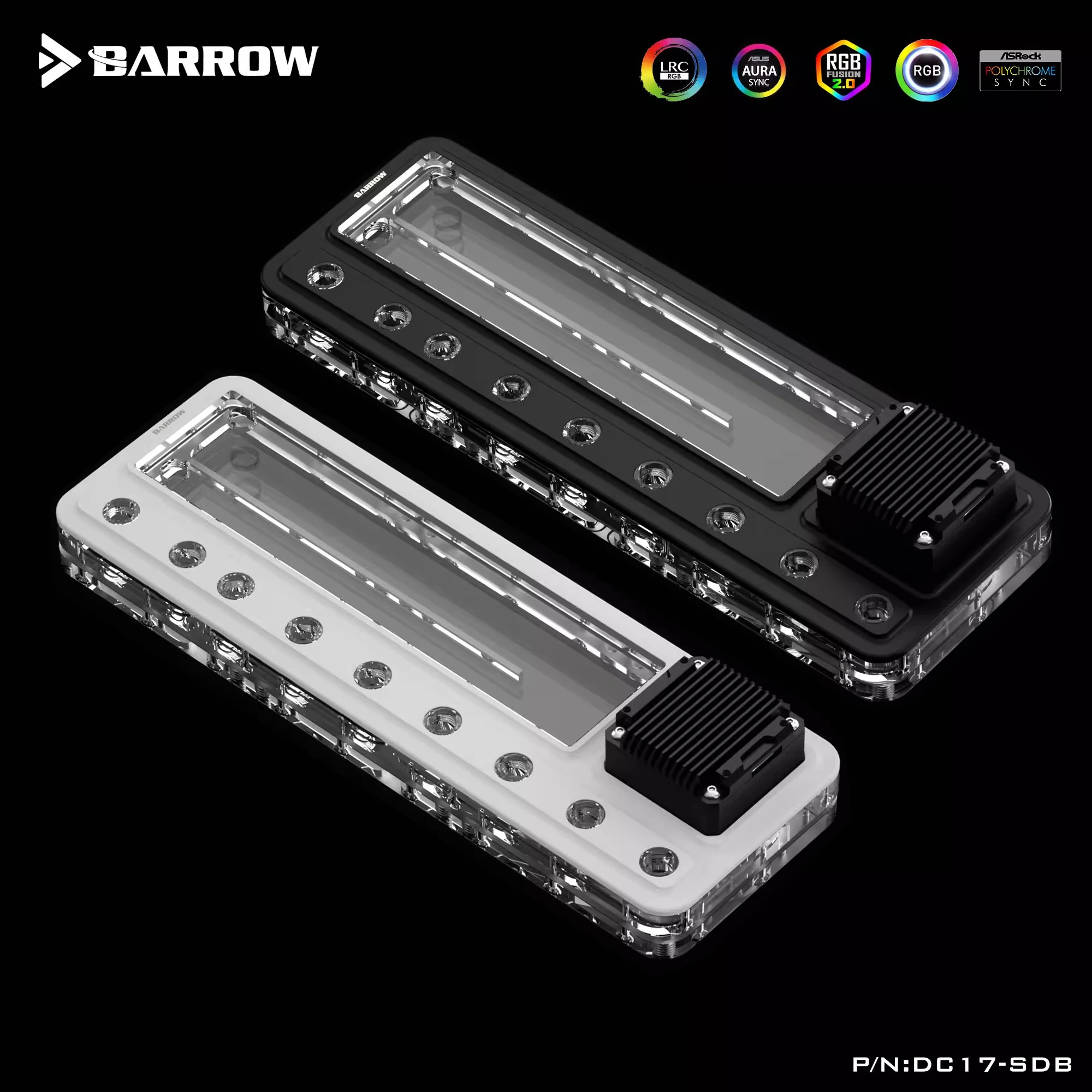 Barrow AIO Pump Reservoir Inte - Integrated Pump Reservoir Distro Plate 评论和价格