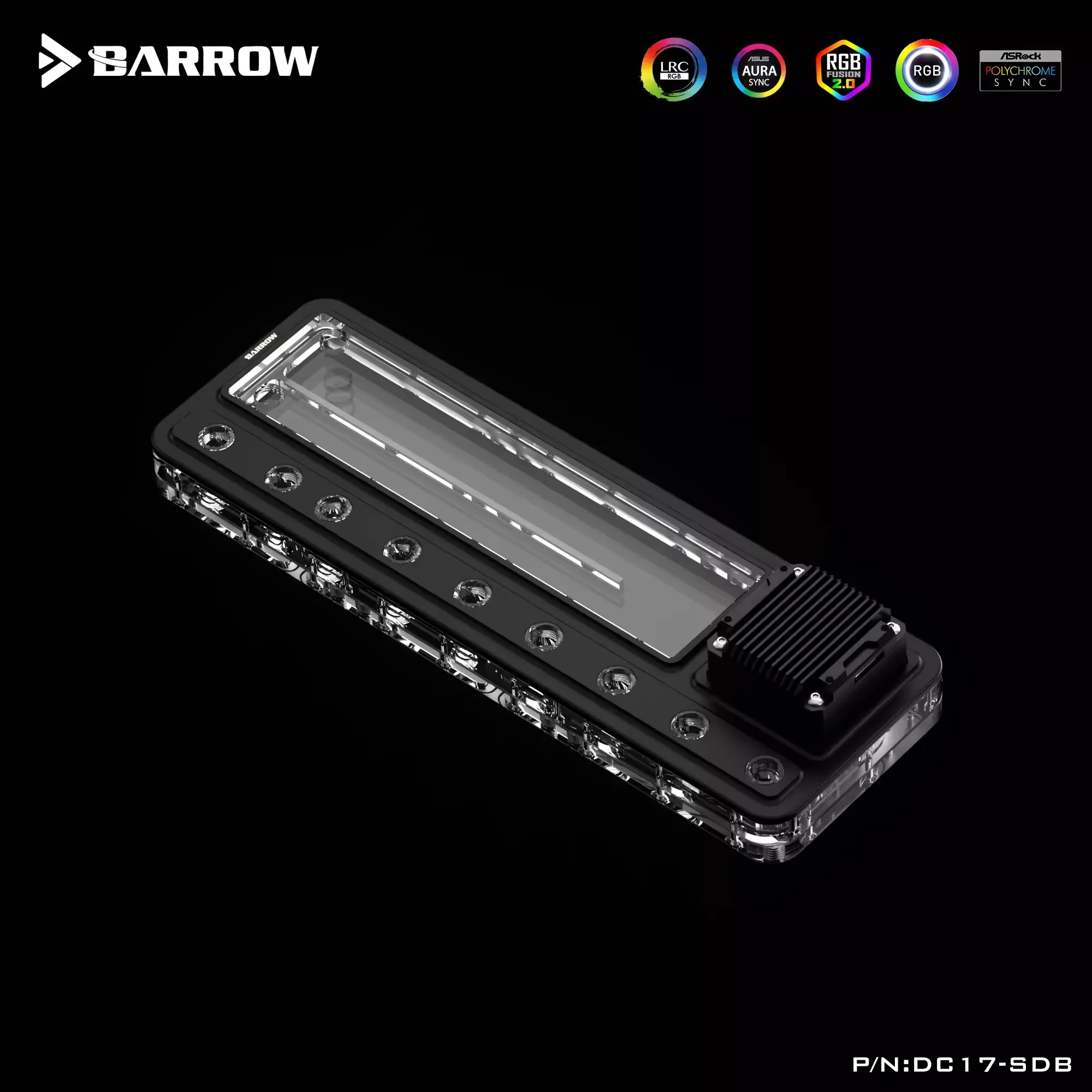 Barrow AIO Pump Reservoir Inte - Integrated Pump Reservoir Distro Plate 评论和价格