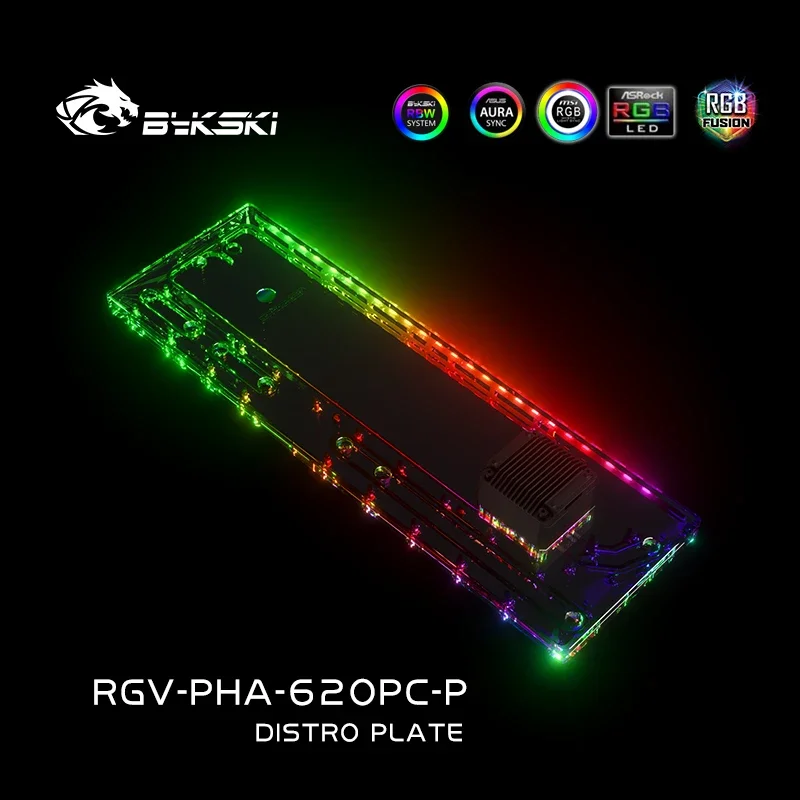 Bykski Acrylic Distro Plate /B - Distro Plate Ddc Pump Combo 评论和价格